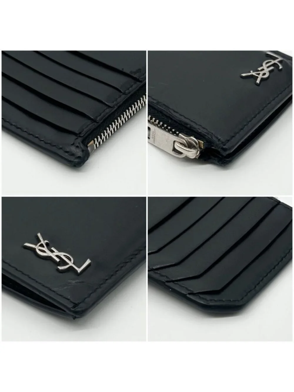 ★SOLD★ Saint Laurent Cassandra Fragment Case Coin Purse Card - Picture 5 of 10